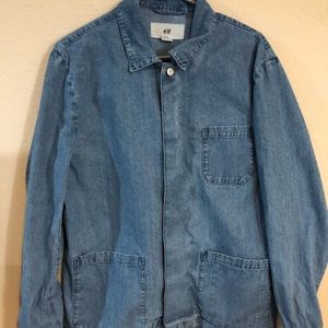 H&M Denim Button up